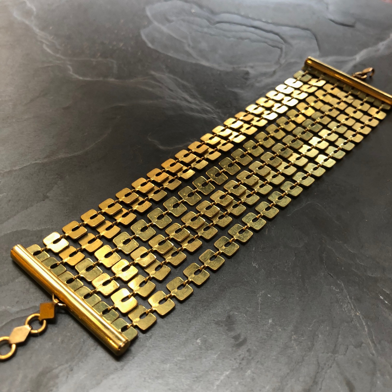 bracelet manchette souple large artisanale paris